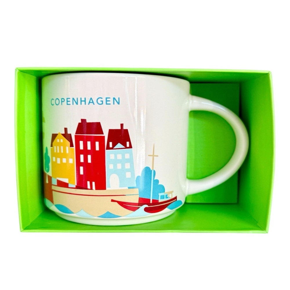 Copenhagen Starbucks You Are Here Collection Mug, 14oz